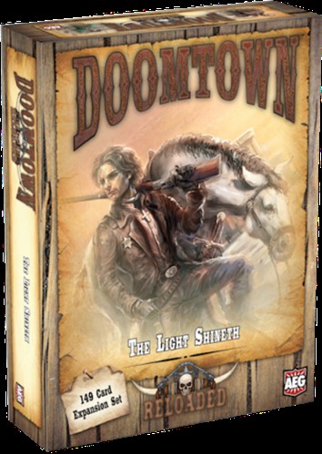 AEG5910 Doomtown: Reloaded Card Game: Expansion 9: The Light Shineth published by Alderac Entertainment Group
