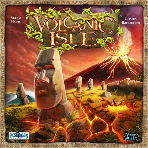 2!AWGAW04VI Volcanic Isle Board Game published by Arcane Wonders