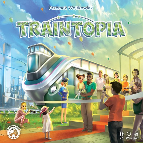 BND0048 Traintopia Board Game published by Board And Dice