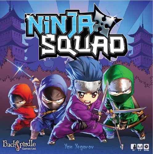 BSG1802 Ninja Squad Board Game published by Backspindle Games