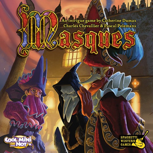 CMNMSQ001 Masques Card Game published by CoolMiniOrNot