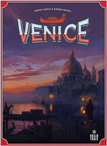 2!DMGBCGVEN001 Venice Board Game: 1st Edition (English) (Damaged) published by Brain Crack Games