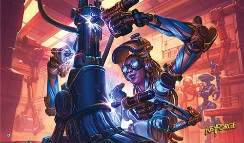 FFGKFS11 Keyforge Card Game: In The Lab Playmat published by Fantasy Flight Games