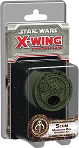 FFGSWX51 Star Wars X-Wing: Scum Maneuver Dial Upgrade Kit published by Fantasy Flight Games