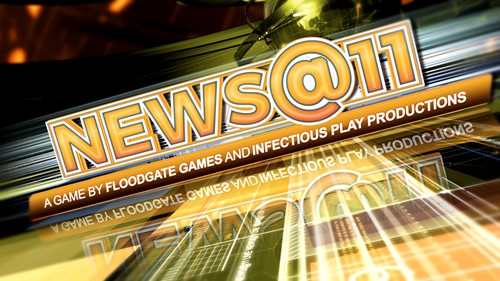 FGGNW01 News At 11 Card Game published by Floodgate Games