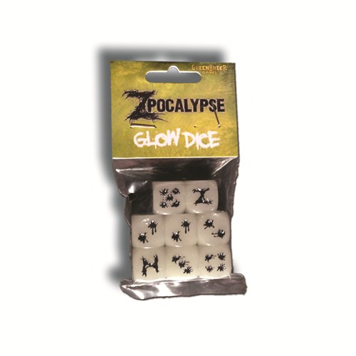 Zpocalypse Board Game: Glow In The Dark Dice