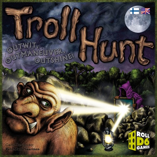 GSTTH001 Troll Hunt Board Game published by Roll d6 Games