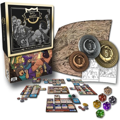 HMDELUXE Hero Master Card Game: An Epic Game Of Epic Fails Deluxe Edition published by The Noble Artist