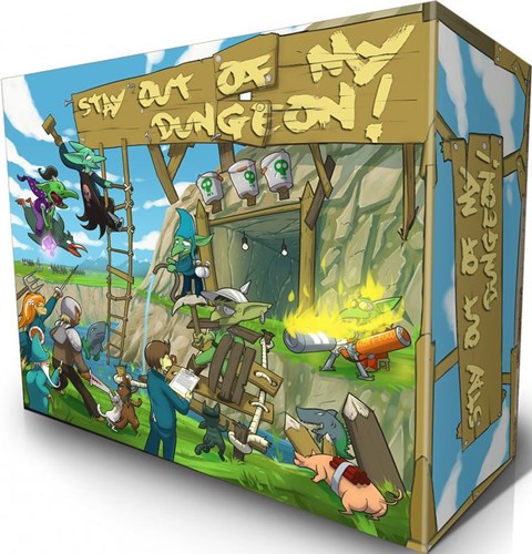 HPS2HG01SOMD Stay Out of My Dungeon! Board Game published by First Fish Games