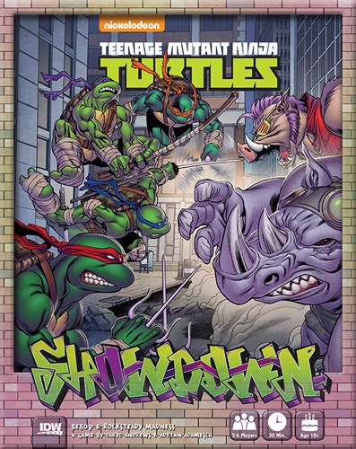 Teenage Mutant Ninja Turtles Showdown Board Game: Bebop And Rocksteady Madness