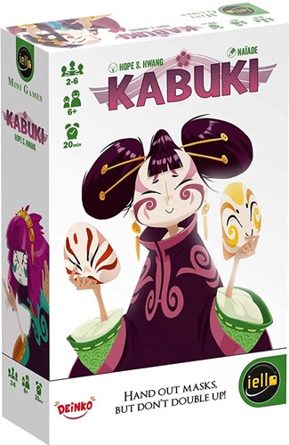 2!IEL51256 Kabuki Card Game published by Iello