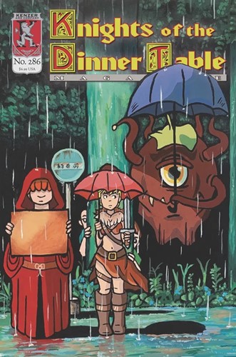 2!KEN286 Knights Of The Dinner Table Issue 286 published by Kenzer & Company