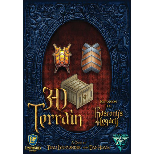 2!LYNGASC04 Gascony's Legacy Board Game: 3D Terrain Expansion published by Lynnvander Studios