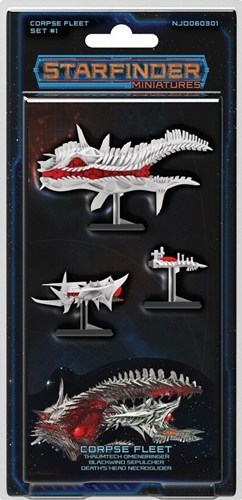 NJD060301 Starfinder Miniatures: Corpse Fleet Set 1 published by Ninja Division