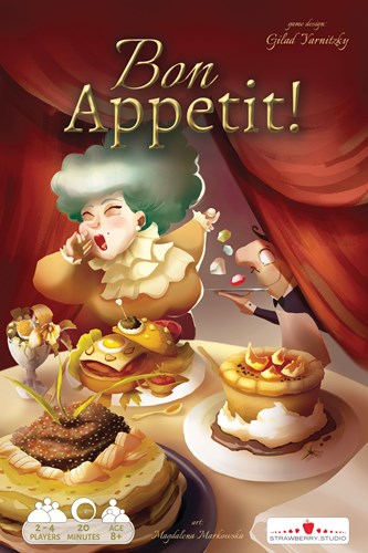 STR008 Bon Appetit Card Game published by Strawberry Studio