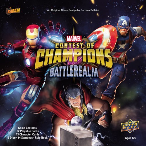 Marvel Contest Of Champions: Battlerealm Board Game