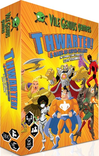 Thwarted Card Game: A Game Of Super Villainy