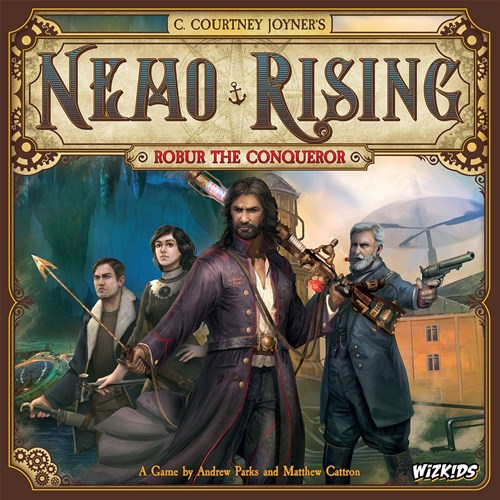 2!WZK73506 Nemo Rising Board Game: Robur The Conqueror published by WizKids Games