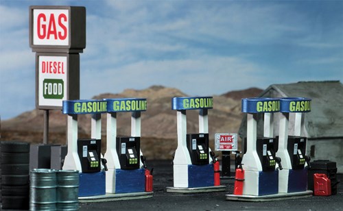 2!WZK73924 4D Settings: Gas Station published by WizKids Games