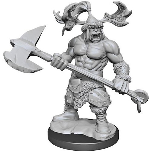 WZK75011 Dungeons And Dragons Frameworks: Orc Barbarian Male published by WizKids Games